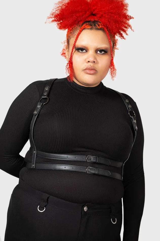 Women Harnesses and Belts Killstar Wanda Harness