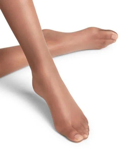 Women Invisible Deluxe 8 DEN Women Tights Coffee FALKE Tights and Leggings
