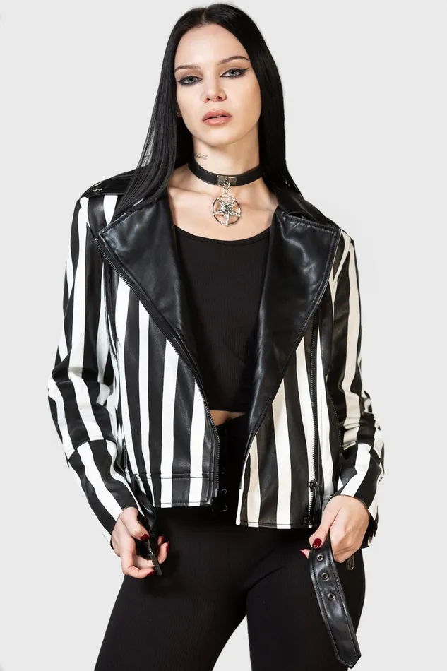 Women Jackets and Coats Killstar Zuriel Biker Jacket