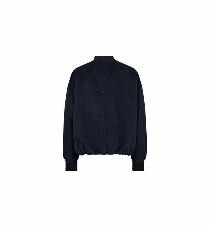Women Jackets and Coats MOS MOSH MMDumont Bomber Wool Jacket Salute Navy