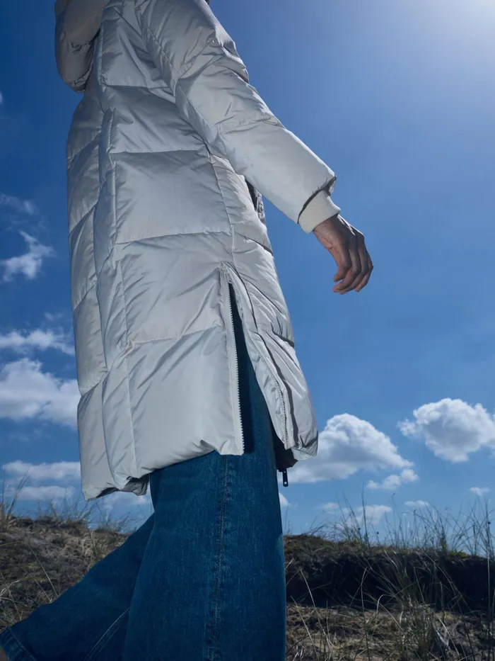 Women Jackets and Coats MOS MOSH MMNova Square Down Coat Offwhite