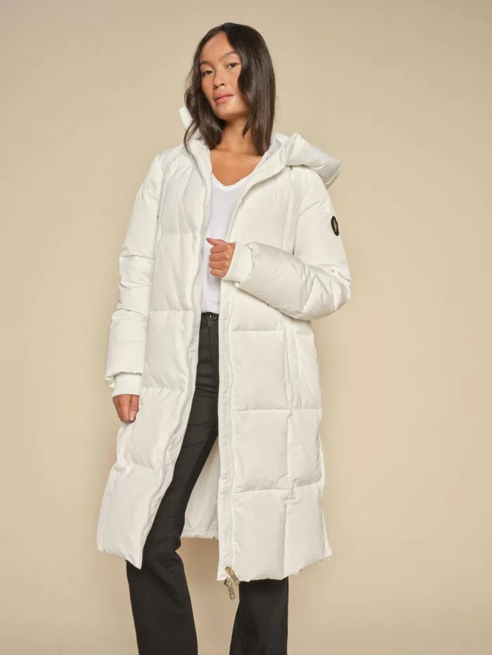 Women Jackets and Coats MOS MOSH MMNova Square Down Coat Offwhite