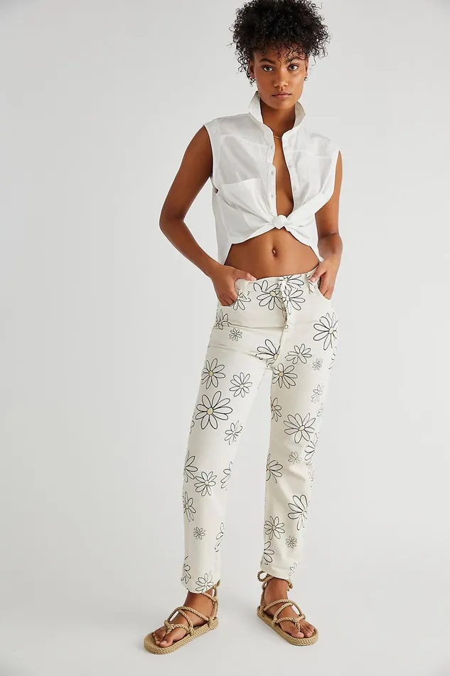 Women Jeans Free People Daisy Wren Jeans Daisy Combo