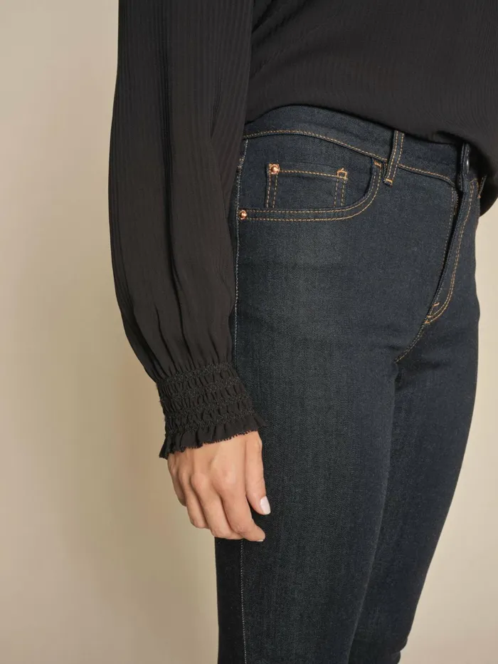 Women Jeans MOS MOSH MMVice Deluxe Jeans Dark Blue