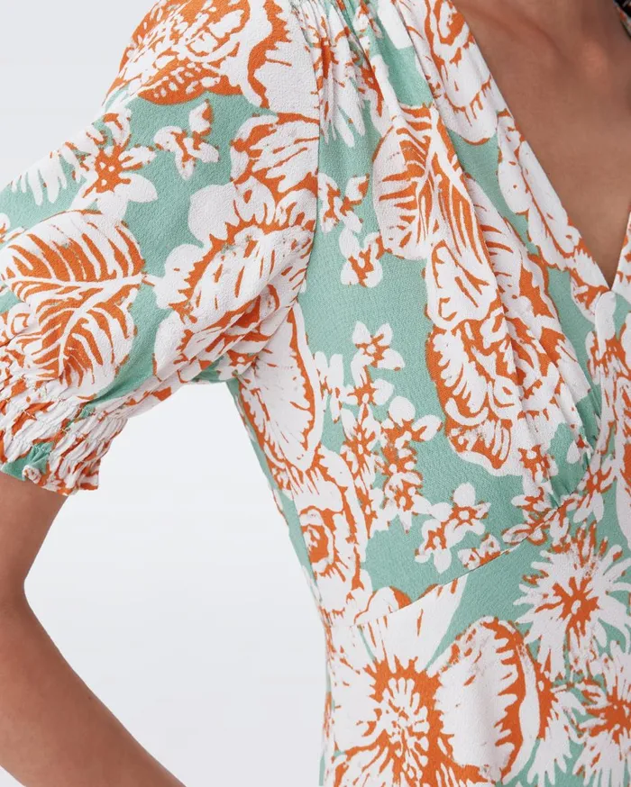 Women Jemma Dress June Bloom Jade DVF Dresses