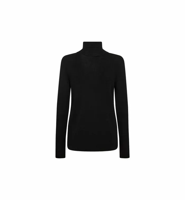 Women Knits MOS MOSH MMBouch Rollneck Knit Black