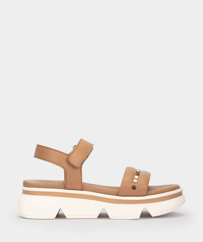 Women Lacedonia Brown 8211 Flat Sandals Pedro Miralles