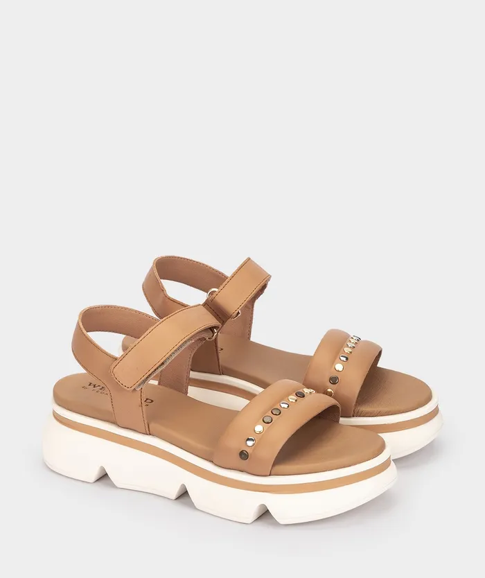 Women Lacedonia Brown 8211 Flat Sandals Pedro Miralles