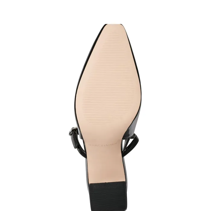 Women Lanai Slingback Pump Black Patent Marc Fisher Heels and Pumps