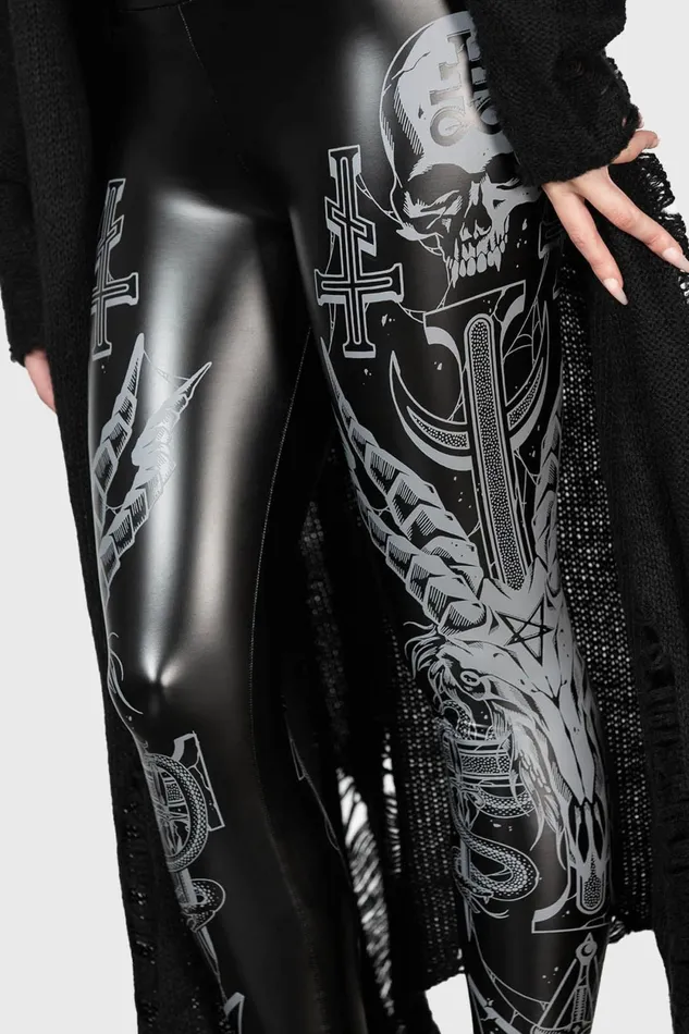 Women Leggings Killstar Screech Owl Leggings