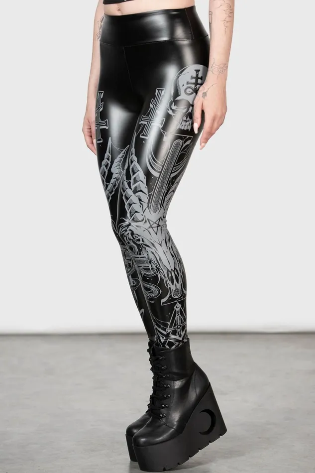 Women Leggings Killstar Screech Owl Leggings