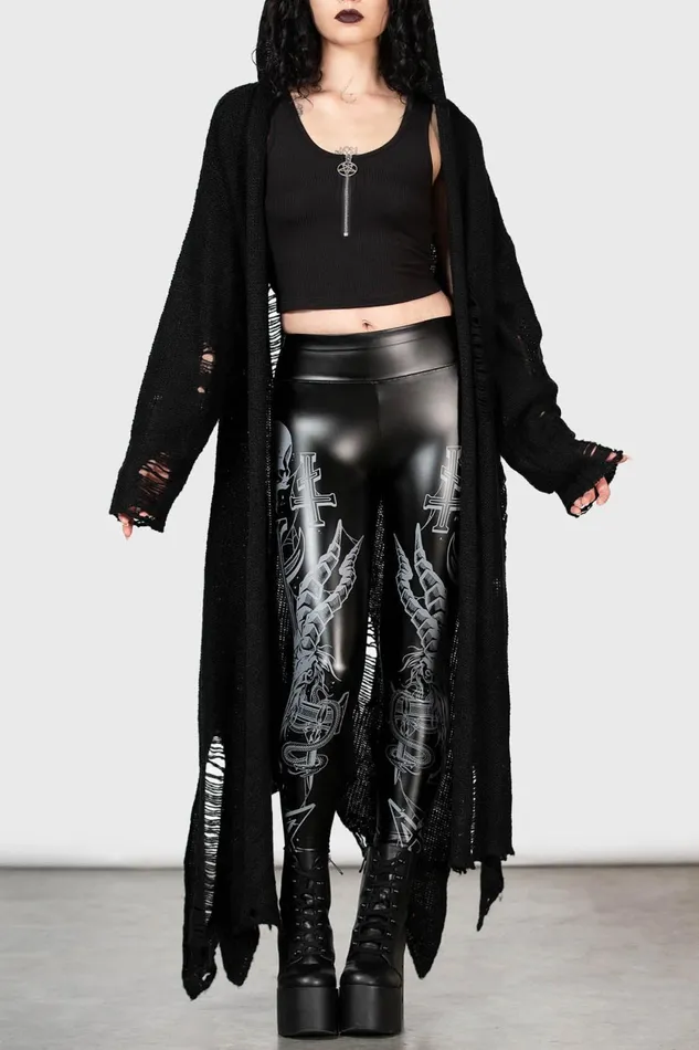 Women Leggings Killstar Screech Owl Leggings
