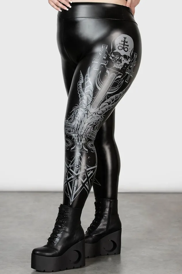 Women Leggings Killstar Screech Owl Leggings