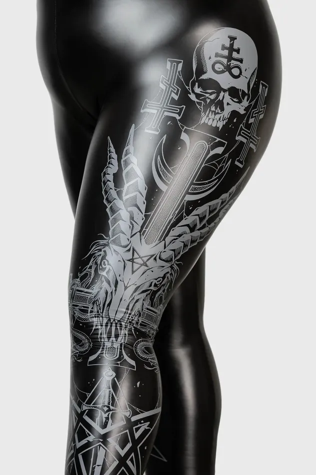 Women Leggings Killstar Screech Owl Leggings