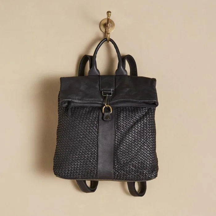 Women Liaison Woven Backpack Black Sundance Catalog Handbags Women Liaison Woven Backpack Black Sundance Catalog Handbags