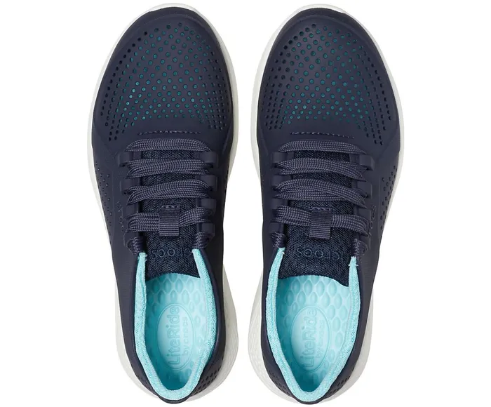 Women LiteRide Pacer Navyice Blue Crocs Sneakers