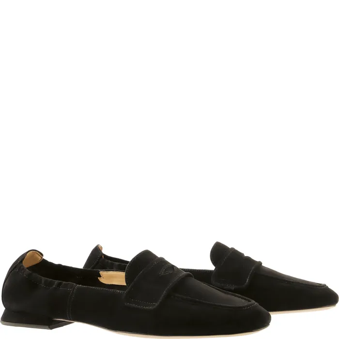 Women Liu Loafers Black HGL Loafers