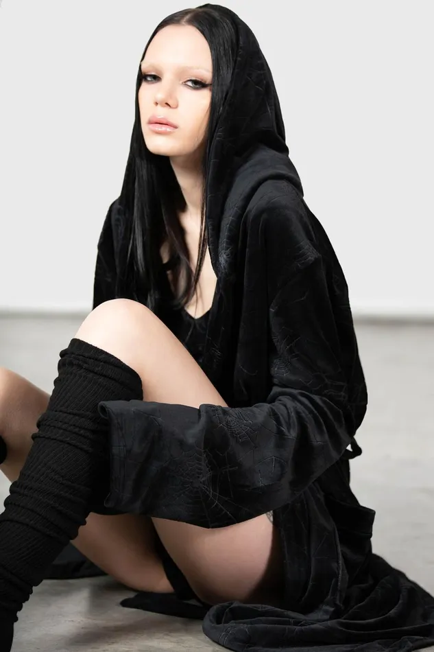 Women Loungewear Killstar Webbed Robe