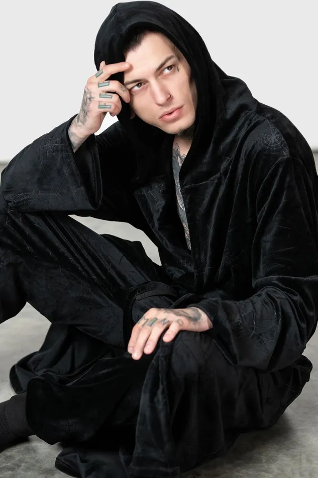 Women Loungewear Killstar Webbed Robe