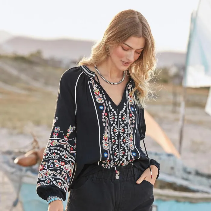 Women Magdalene Top Black Sundance Catalog Tops Women Magdalene Top Black Sundance Catalog Tops
