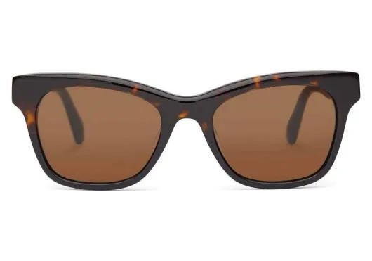 Women Margot Tortoise Brown TOMS Sunglasses