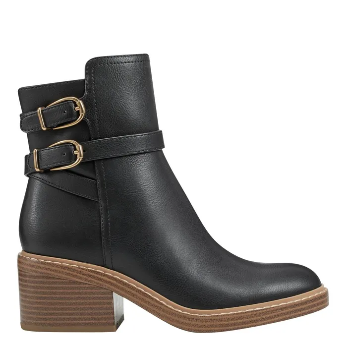 Women Marieta Ankle Bootie Black Marc Fisher Booties