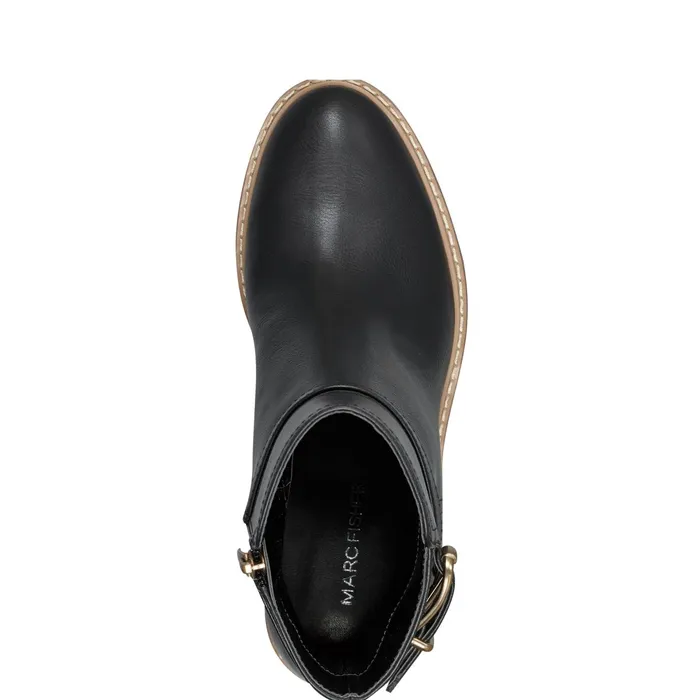 Women Marieta Ankle Bootie Black Marc Fisher Booties