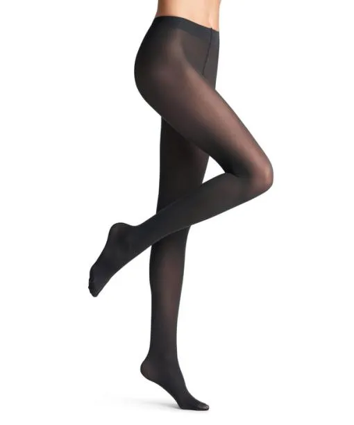 Women Matt Deluxe 30 DEN Women Tights Graphite FALKE Tights and Leggings