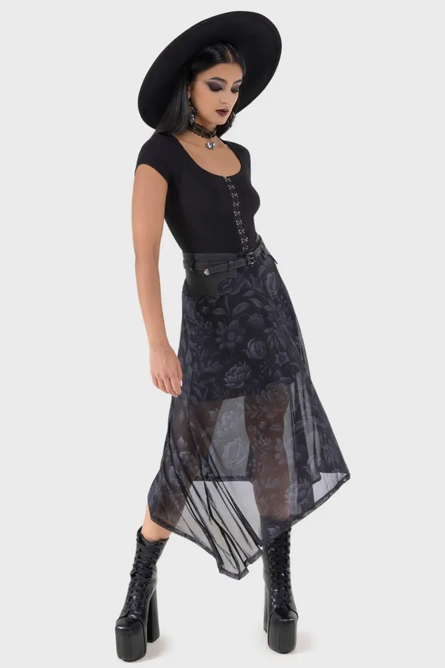 Women Maxi Skirts Killstar Thursday Tale Skirt
