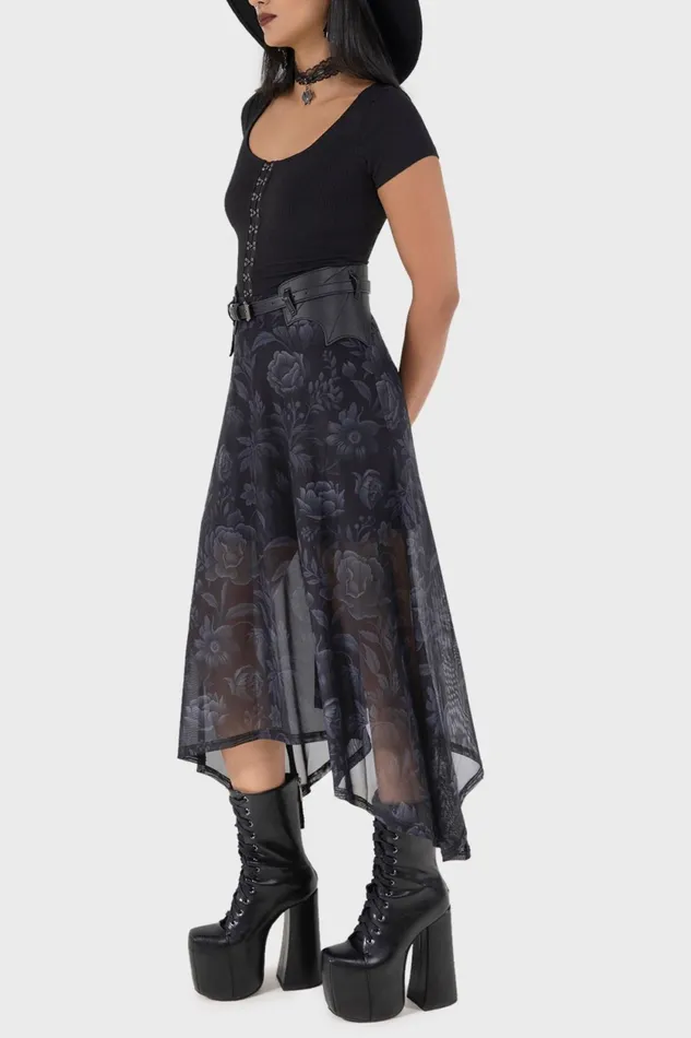 Women Maxi Skirts Killstar Thursday Tale Skirt