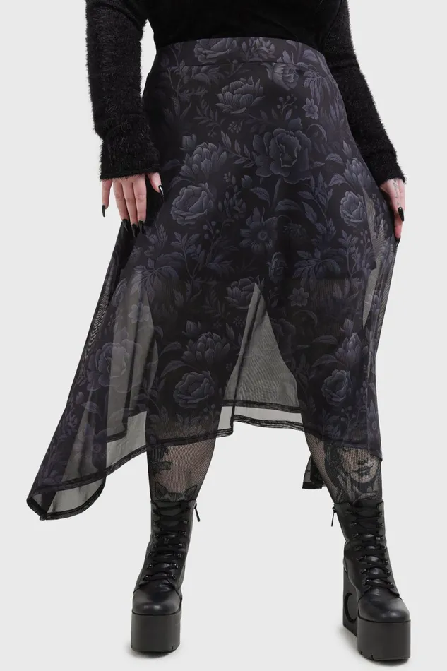 Women Maxi Skirts Killstar Thursday Tale Skirt