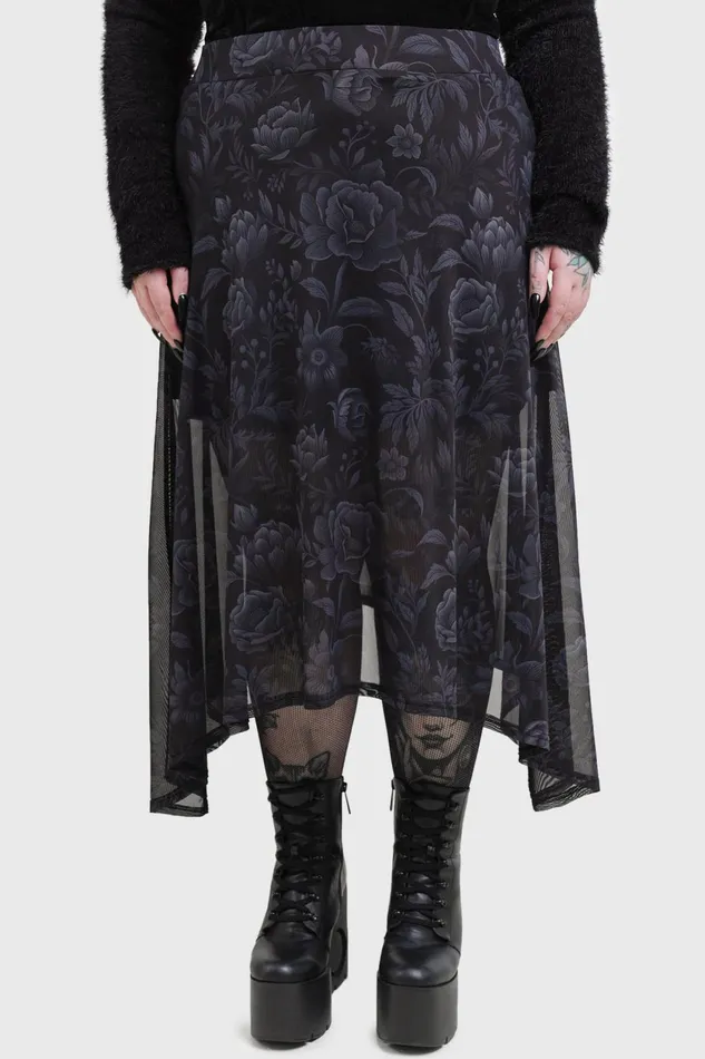 Women Maxi Skirts Killstar Thursday Tale Skirt