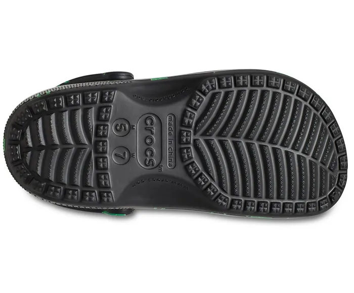 WomenMen Classic Hemp Leaf Clog Black Crocs Clogs