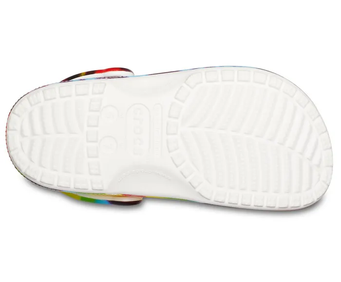 WomenMen Classic TieDye Graphic Clog Multi Crocs Clogs