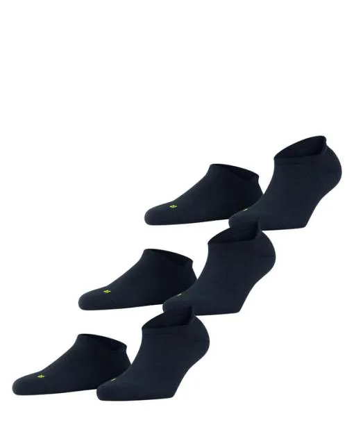 WomenMen Cool Kick 3Pack Unisex Sneaker Socks Marine FALKE Ankle Socks