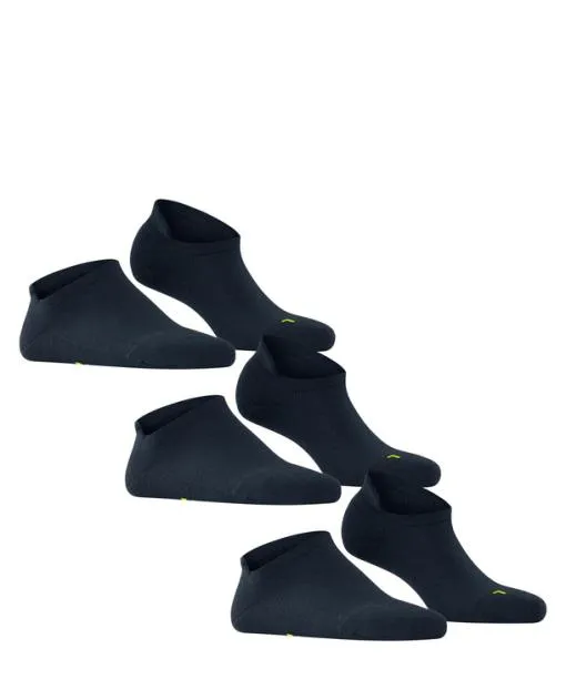 WomenMen Cool Kick 3Pack Unisex Sneaker Socks Marine FALKE Ankle Socks