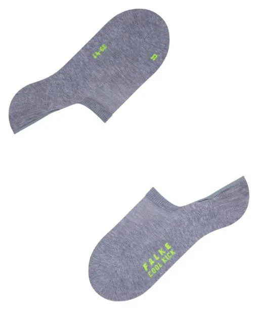 WomenMen Cool Kick Unisex No Show Socks Light Grey FALKE No Show Socks