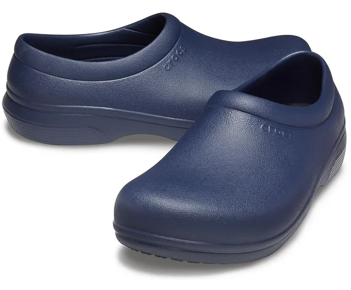 WomenMen Crocs OnTheClock Work SlipOn Navy Crocs Clogs