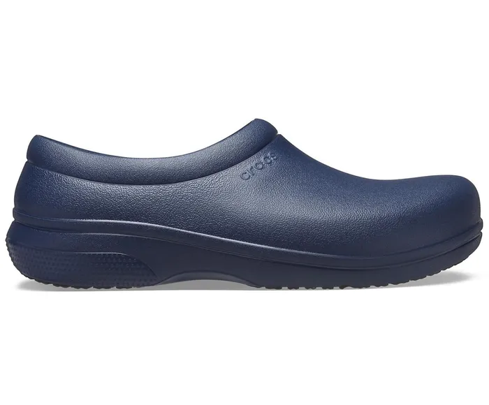 WomenMen Crocs OnTheClock Work SlipOn Navy Crocs Clogs