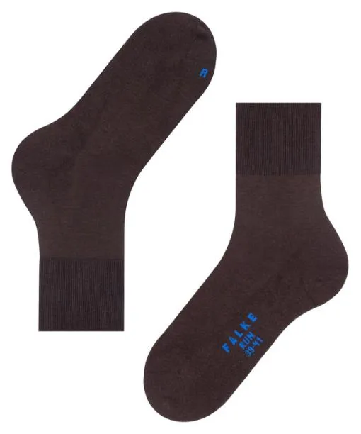 WomenMen Run Unisex Socks Dark Brown FALKE Socks