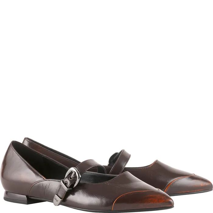 Women Mia Ballerinas Rust HGL Ballerinas