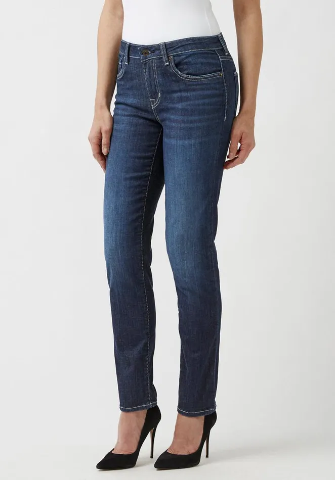 Women Mid Rise Slim Carrie Reckless Blue Jeans Reckless Blue Buffalo David Bitton Slim Carrie