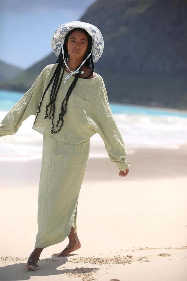 Women Midi Dresses Free People Easy Weekend Set Luna Moth