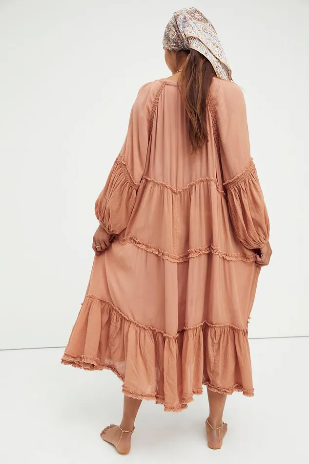 Women Midi Dresses Free People In The Moment Dress Doe