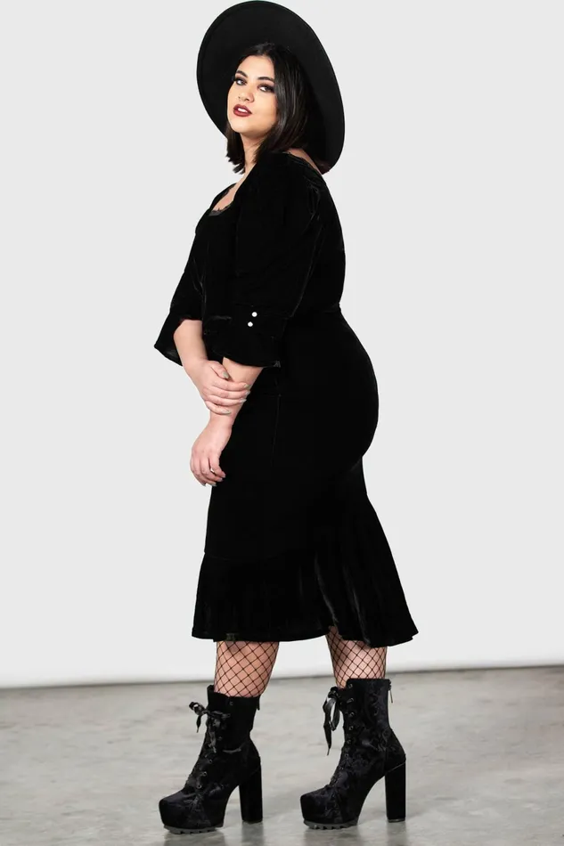 Women Midi Skirts Killstar Drusilla Midi Skirt