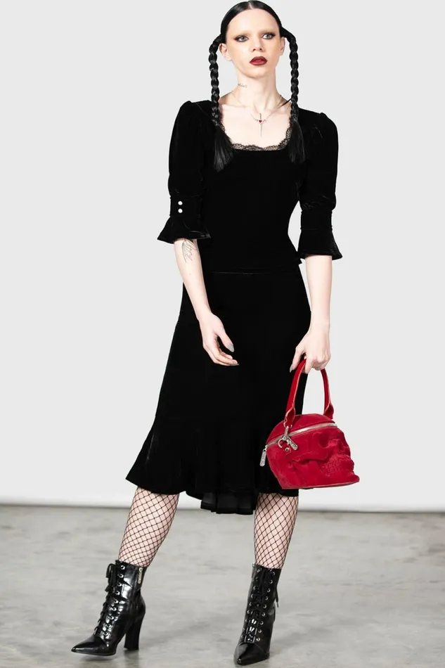 Women Midi Skirts Killstar Drusilla Midi Skirt