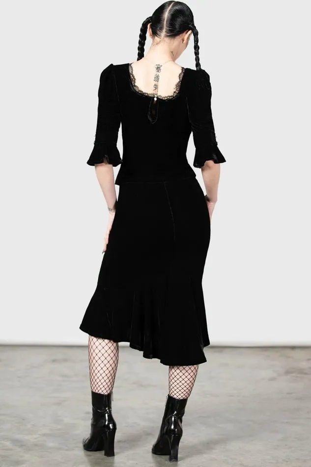 Women Midi Skirts Killstar Drusilla Midi Skirt