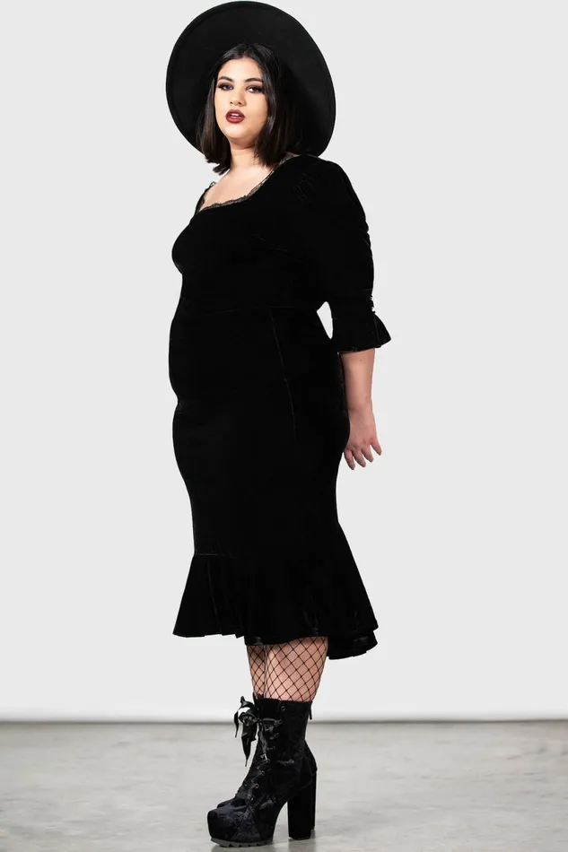 Women Midi Skirts Killstar Drusilla Midi Skirt