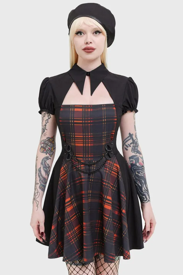 Women Mini Killstar Amberic Dress