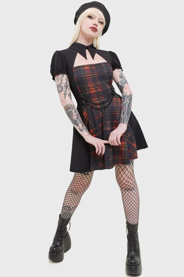 Women Mini Killstar Amberic Dress